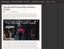 Tablet Screenshot of funzoneatlanta.com